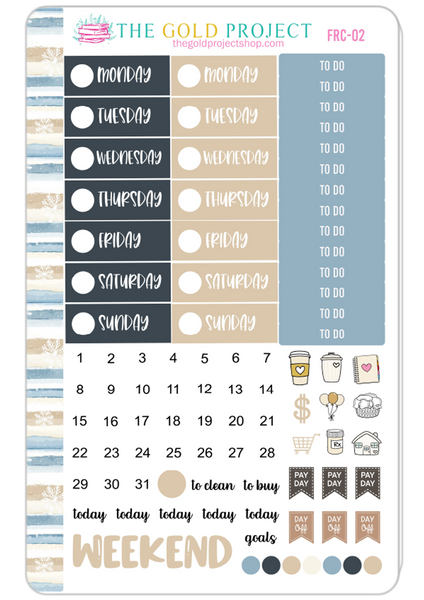 Frosty Coziness Weekly Kit