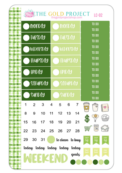 Lucky Cottage Weekly Kit