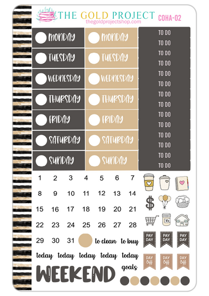 Cozy Halloween Weekly Kit