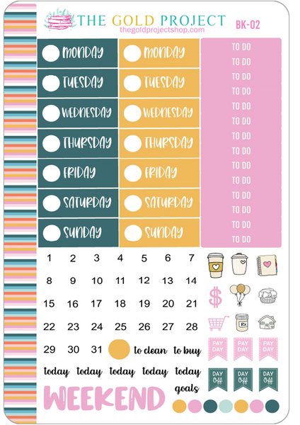 Bookish Weekly Kit