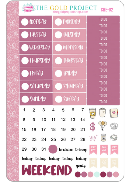 Cherry Blossom Weekly Kit