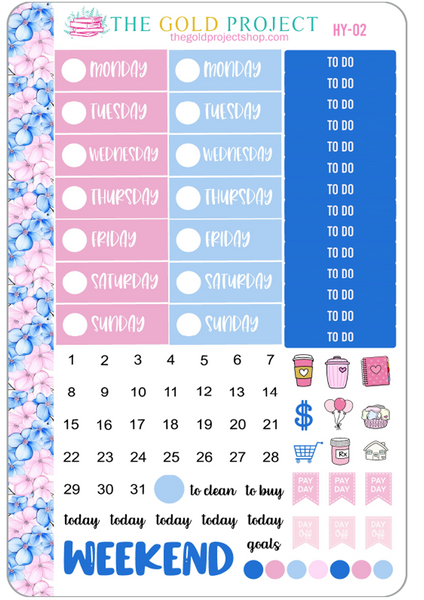 Hydrangea Weekly Kit