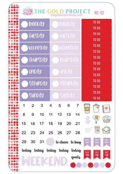 Winter in Love Weekly Kit