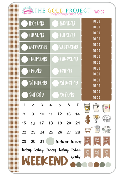Winter Cocoa Weekly Kit