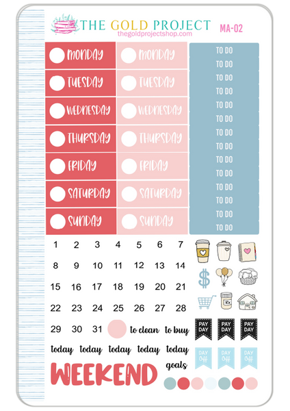 Modern Alice Weekly Kit