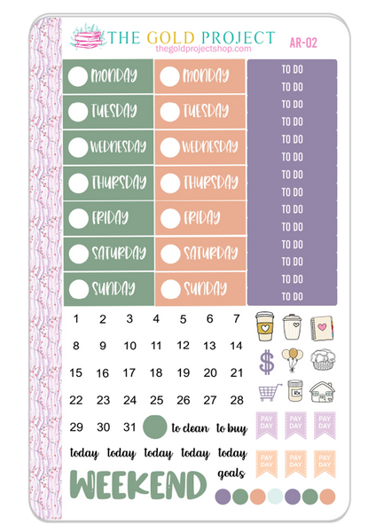 Modern Ariel Weekly Kit