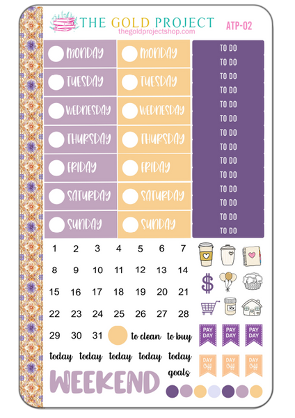 Autumn Tea Party Weekly Kit