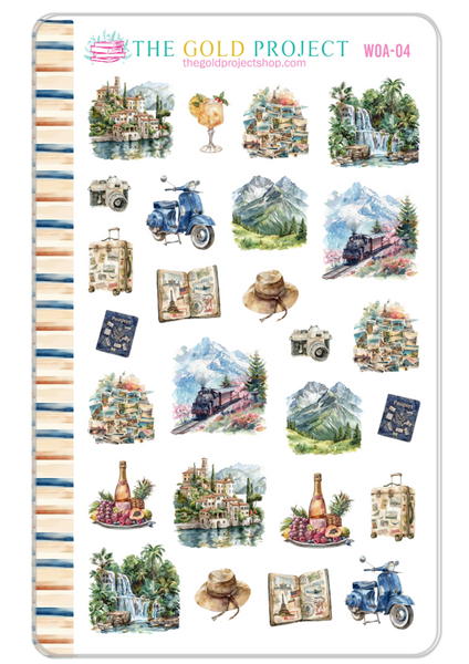 Worldwide Adventure Weekly Kit