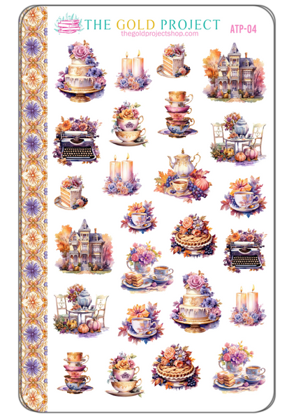 Autumn Tea Party Weekly Kit