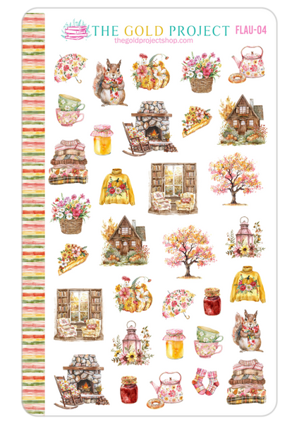 Floral Autumn Weekly Kit