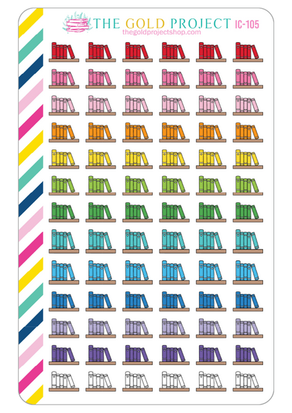 Book Shelf Icons