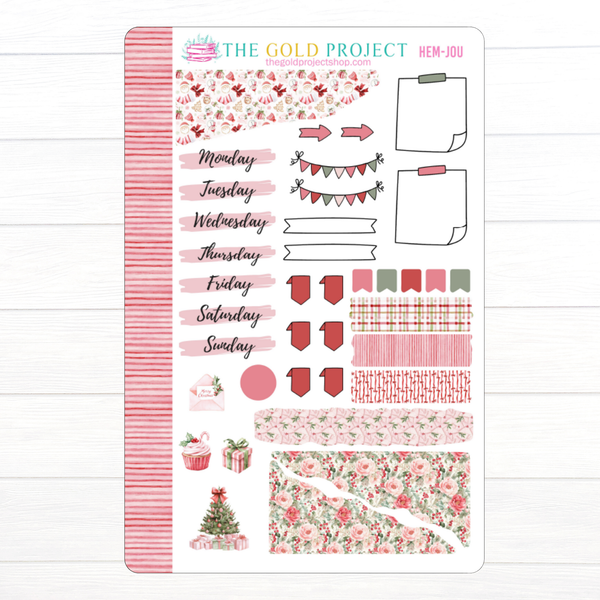 Holiday Embrace Weekly Erin Condren Kit