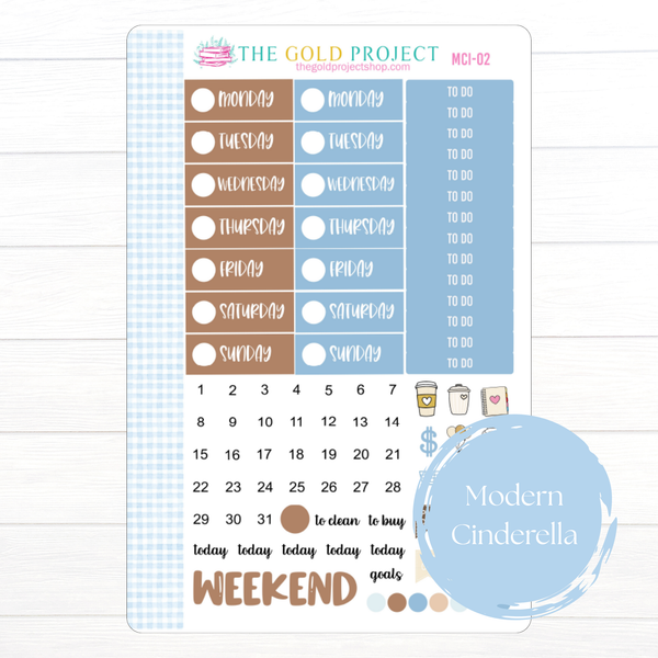 Modern Cinderella Weekly Kit