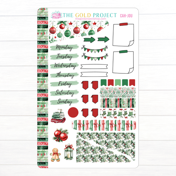 Christmas at Home Weekly Erin Condren Kit
