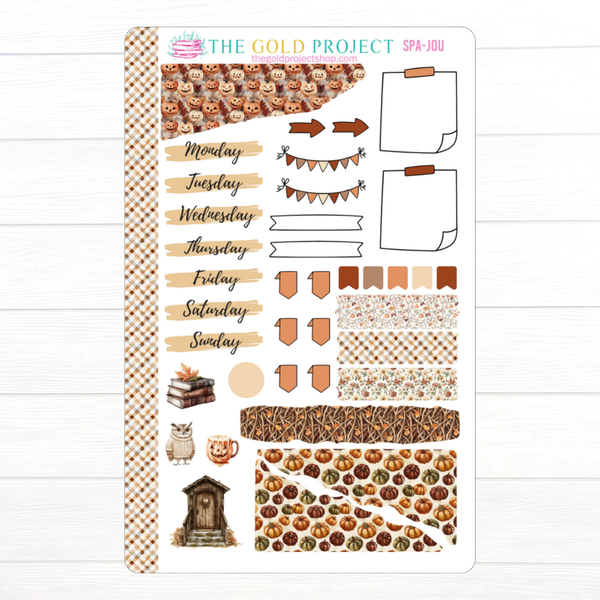 Spelling Autumn Erin Condren Weekly Kit
