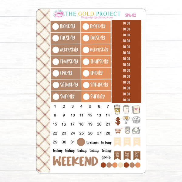 Spelling Autumn Erin Condren Weekly Kit