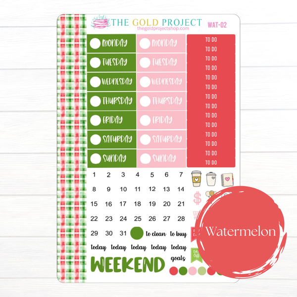 Watermelon Weekly Kit