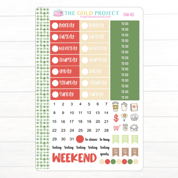 Falling Apples Weekly Kit
