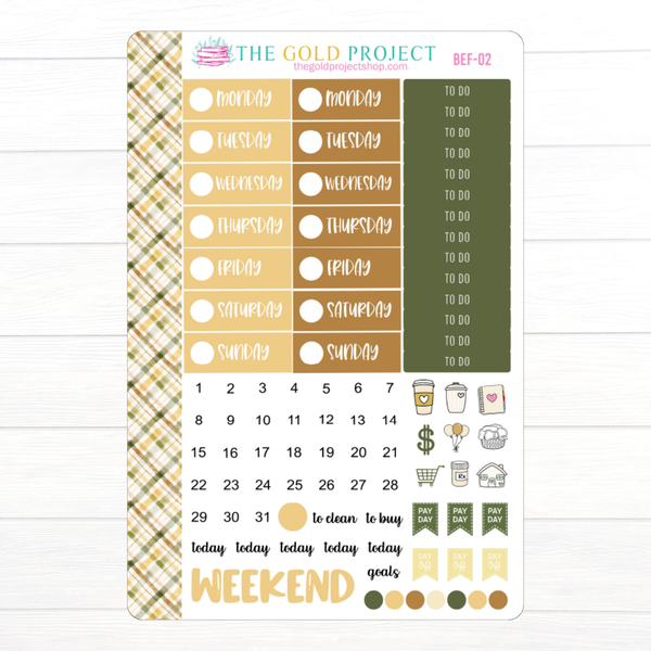 Beloved Fall Weekly Kit