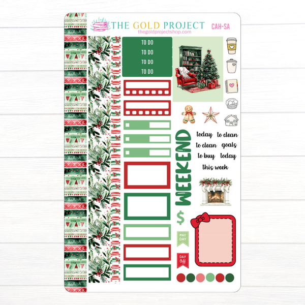 Christmas at Home Weekly Erin Condren Kit