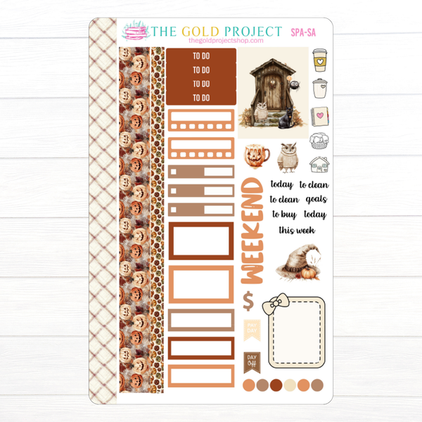 Spelling Autumn Erin Condren Weekly Kit