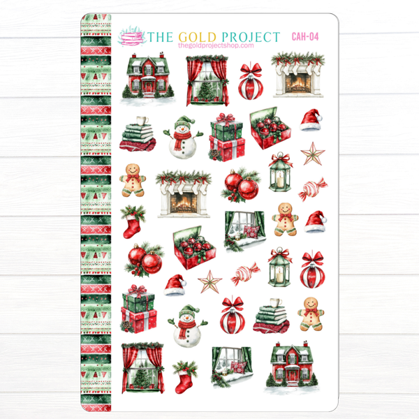 Christmas at Home Weekly Erin Condren Kit