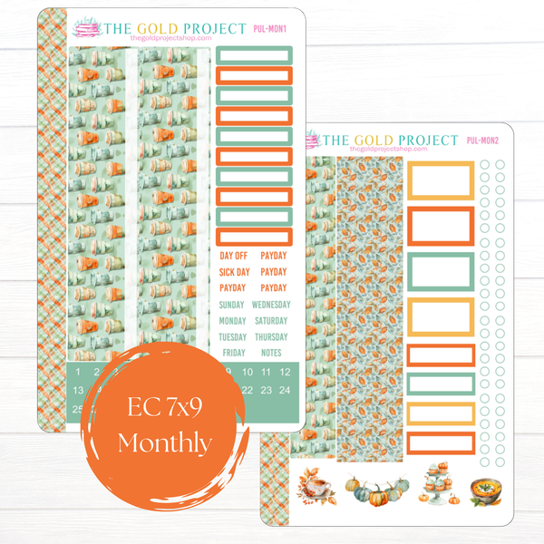Pumpkin Latte Erin Condren Monthly Kit