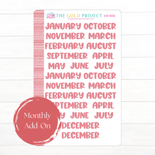 Holiday Embrace Erin Condren Monthly Kit