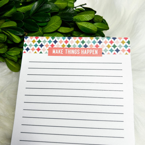 2025 Advent 4x6 Lined Sticky Notes