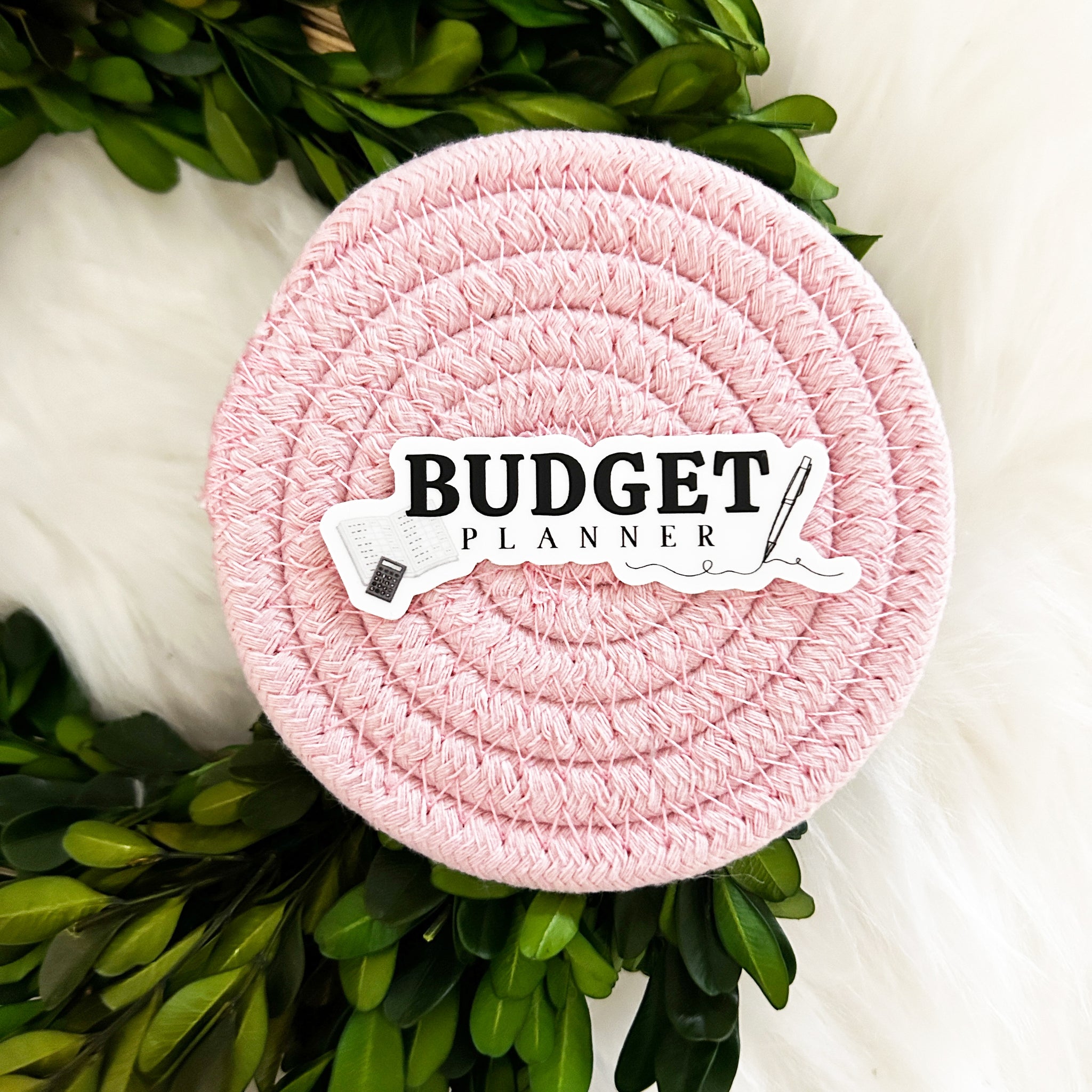 Budget Planner Weatherproof Sticker