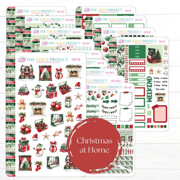 Christmas at Home Weekly Erin Condren Kit