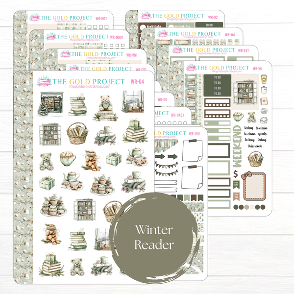 Winter Reader Weekly Erin Condren Kit