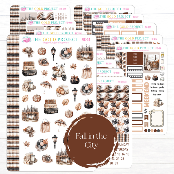 Fall in the City Weekly Kit