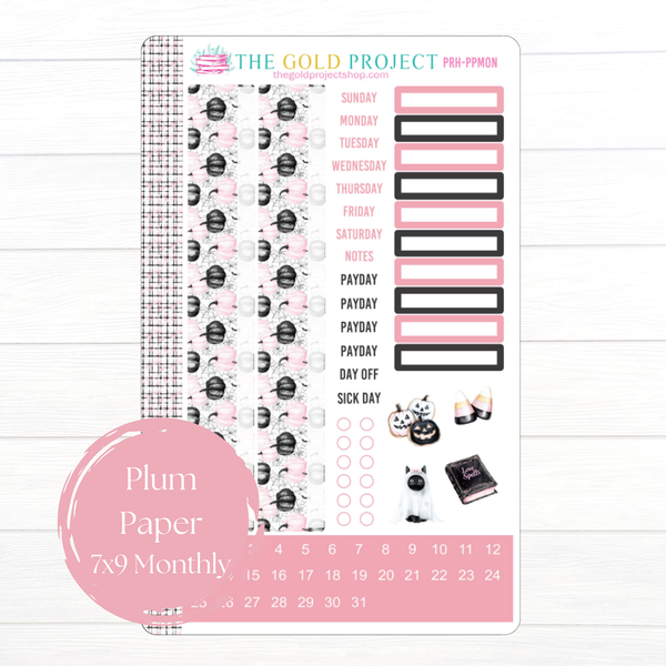 Pretty Haunting Plum Paper Monthly Kit
