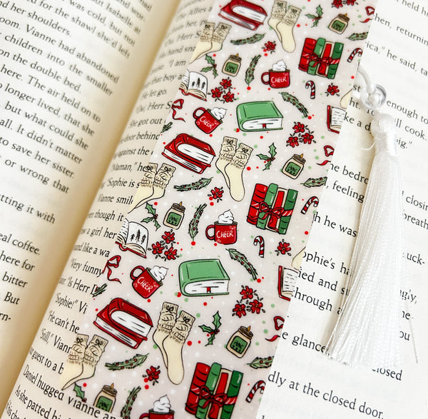 Bookish Christmas Bookmark