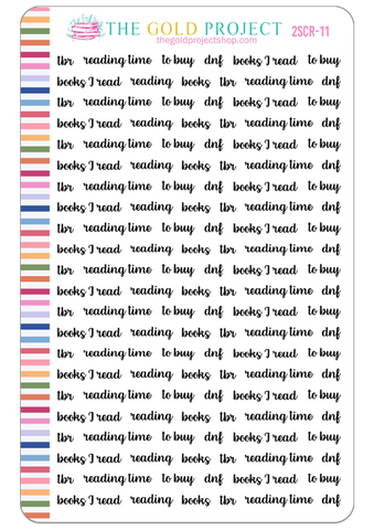Reading or Book 2 Scripts