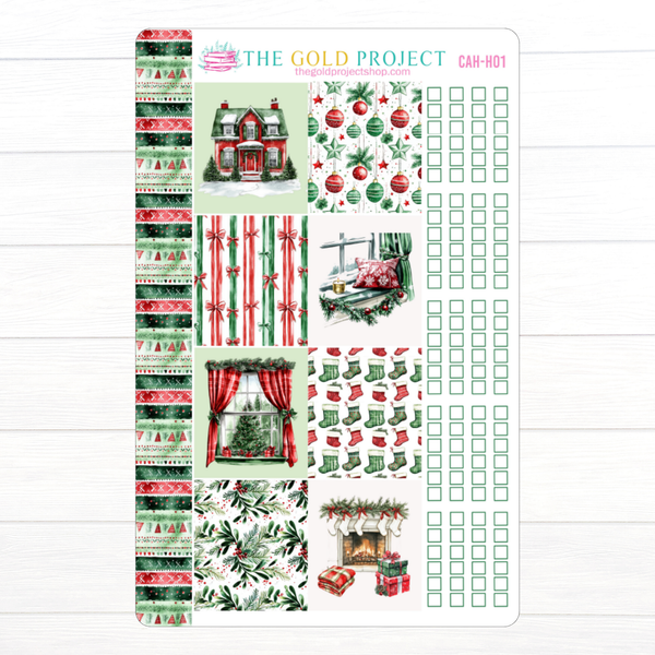 Christmas at Home Weekly Erin Condren Kit