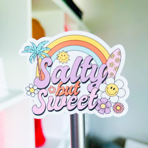 Salty But Sweet Weatherproof Sticker