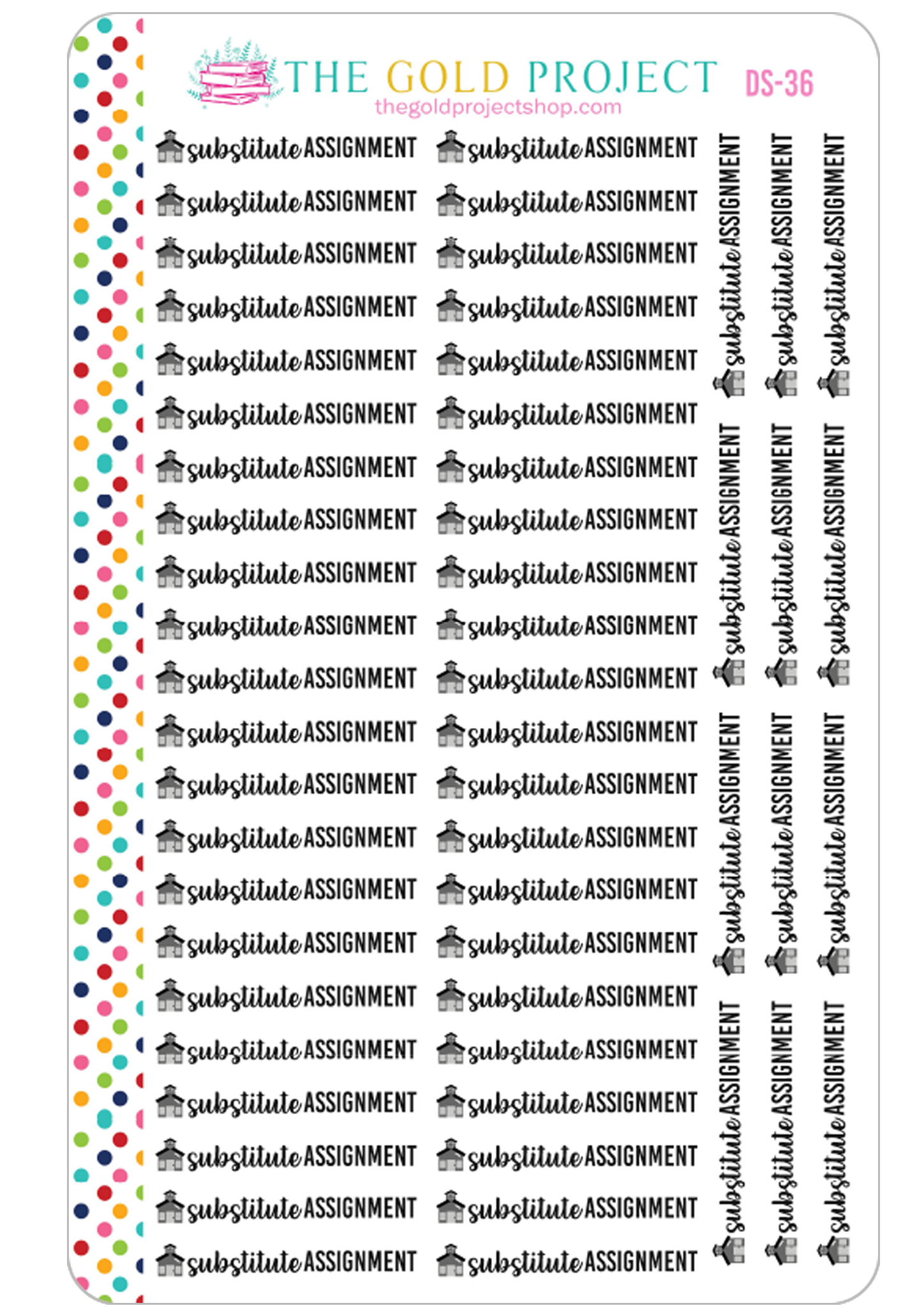 Substitute Assignment Deco Scripts