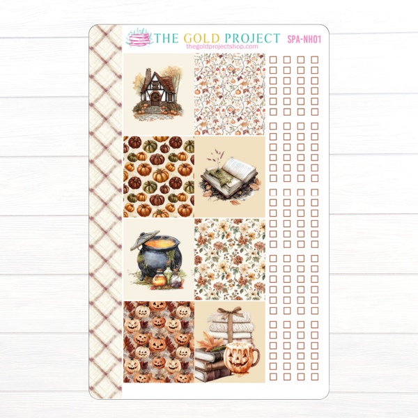 Spelling Autumn Erin Condren Weekly Kit