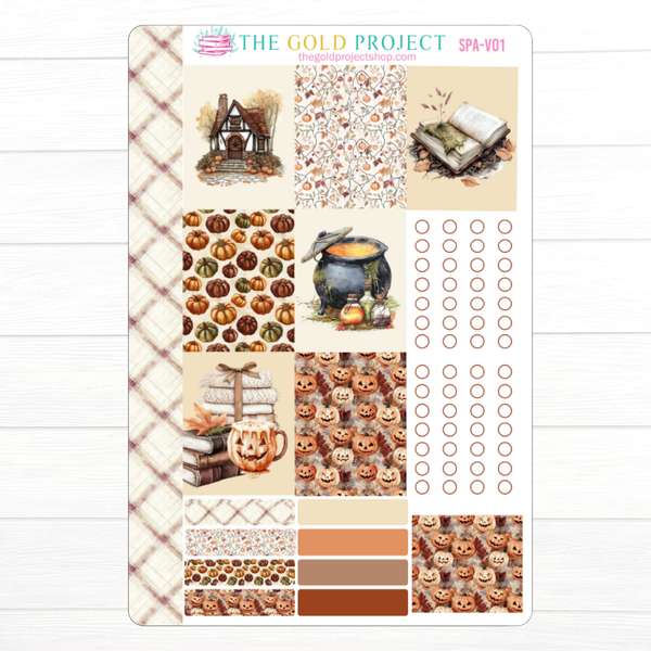 Spelling Autumn Erin Condren Weekly Kit