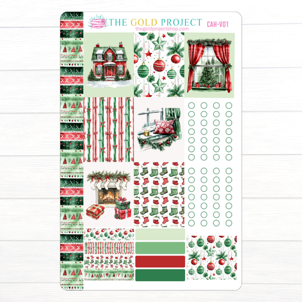 Christmas at Home Weekly Erin Condren Kit