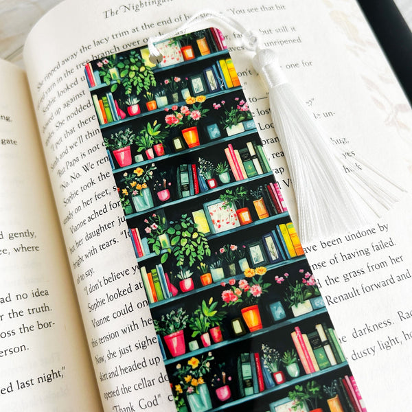Botanical Bookcase Bookmark