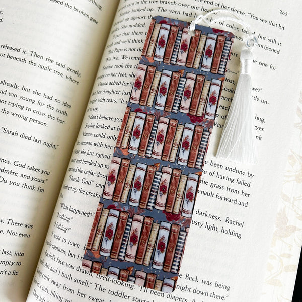 Autumn Library Bookmark