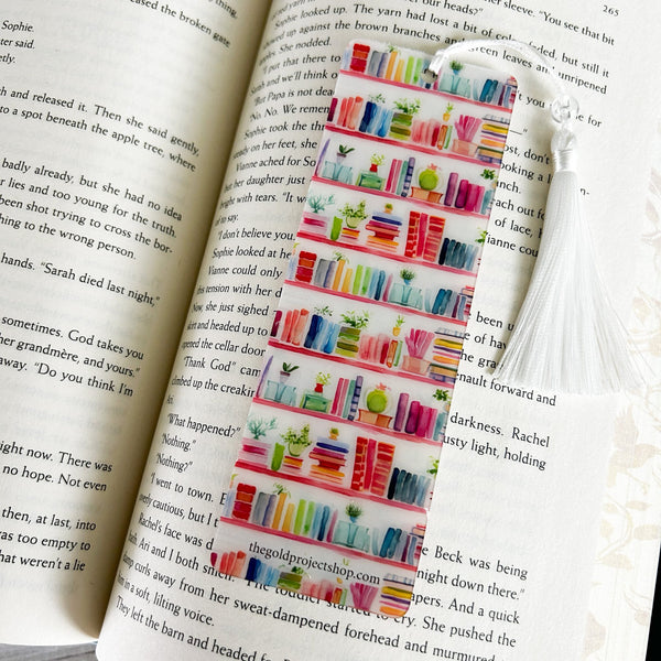Primary Bookcase Bookmark