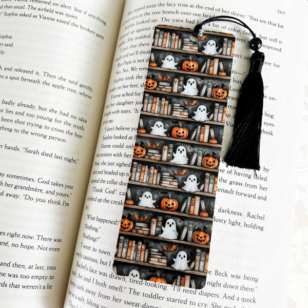 Spooky Reading Bookmark