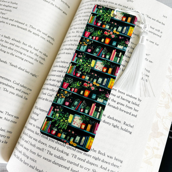 Botanical Bookcase Bookmark
