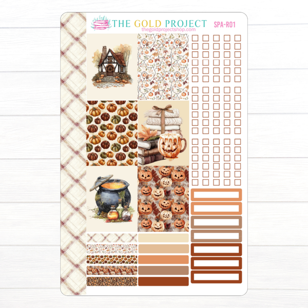 Spelling Autumn Erin Condren Weekly Kit