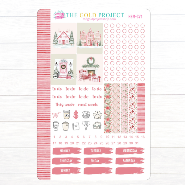 Holiday Embrace Weekly Erin Condren Kit