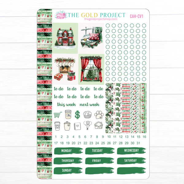 Christmas at Home Weekly Erin Condren Kit